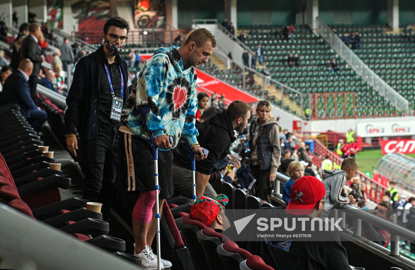 Russia Soccer Premier-League Lokomotiv - Akhmat