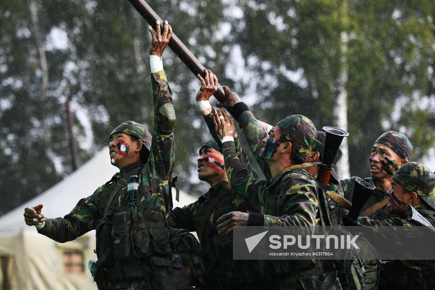 Russia Army Games Scout Masters