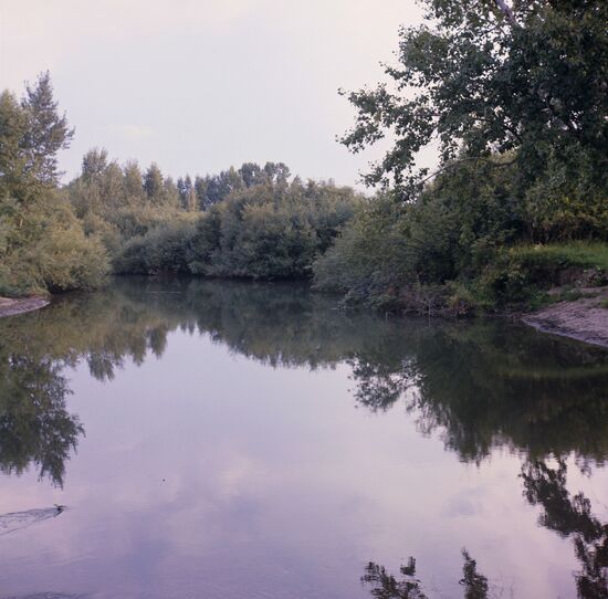 Alei River in Altai Region