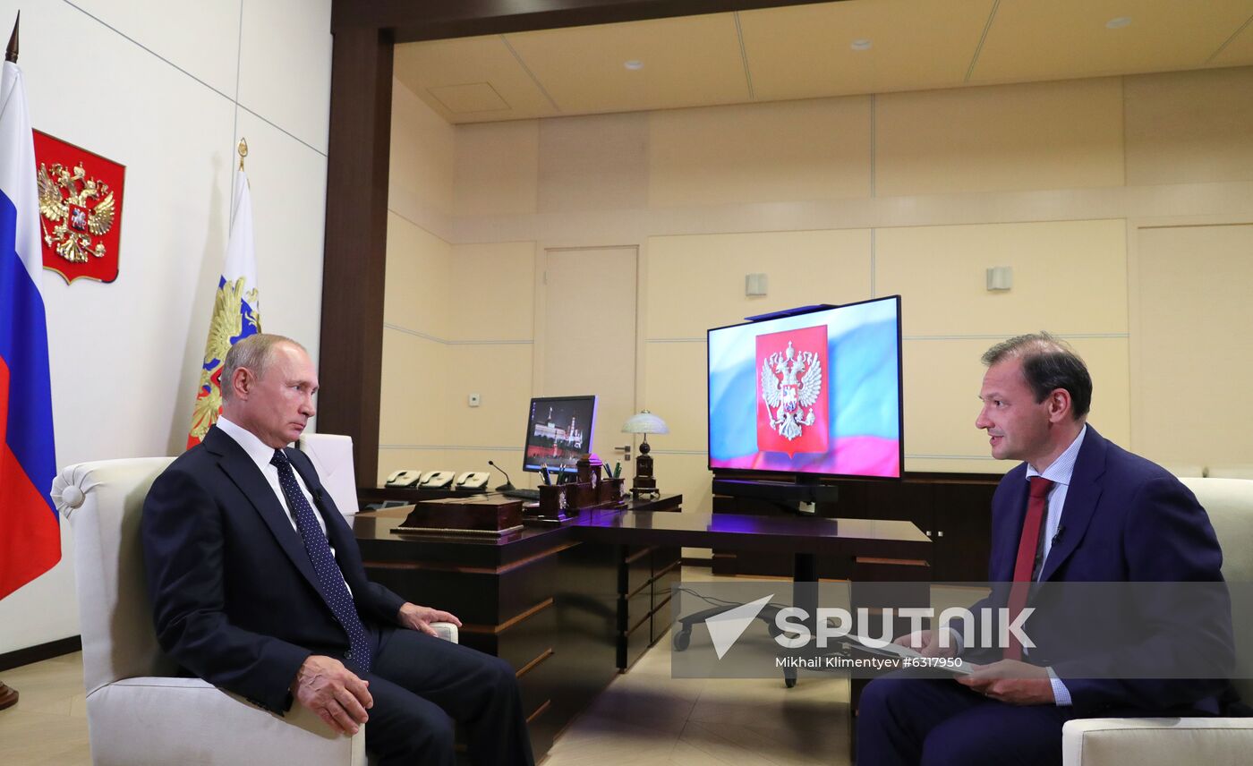 Russia Putin Interview