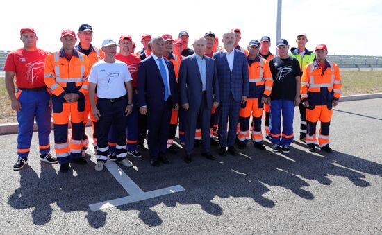 Russia Putin Crimea Tavrida Highway