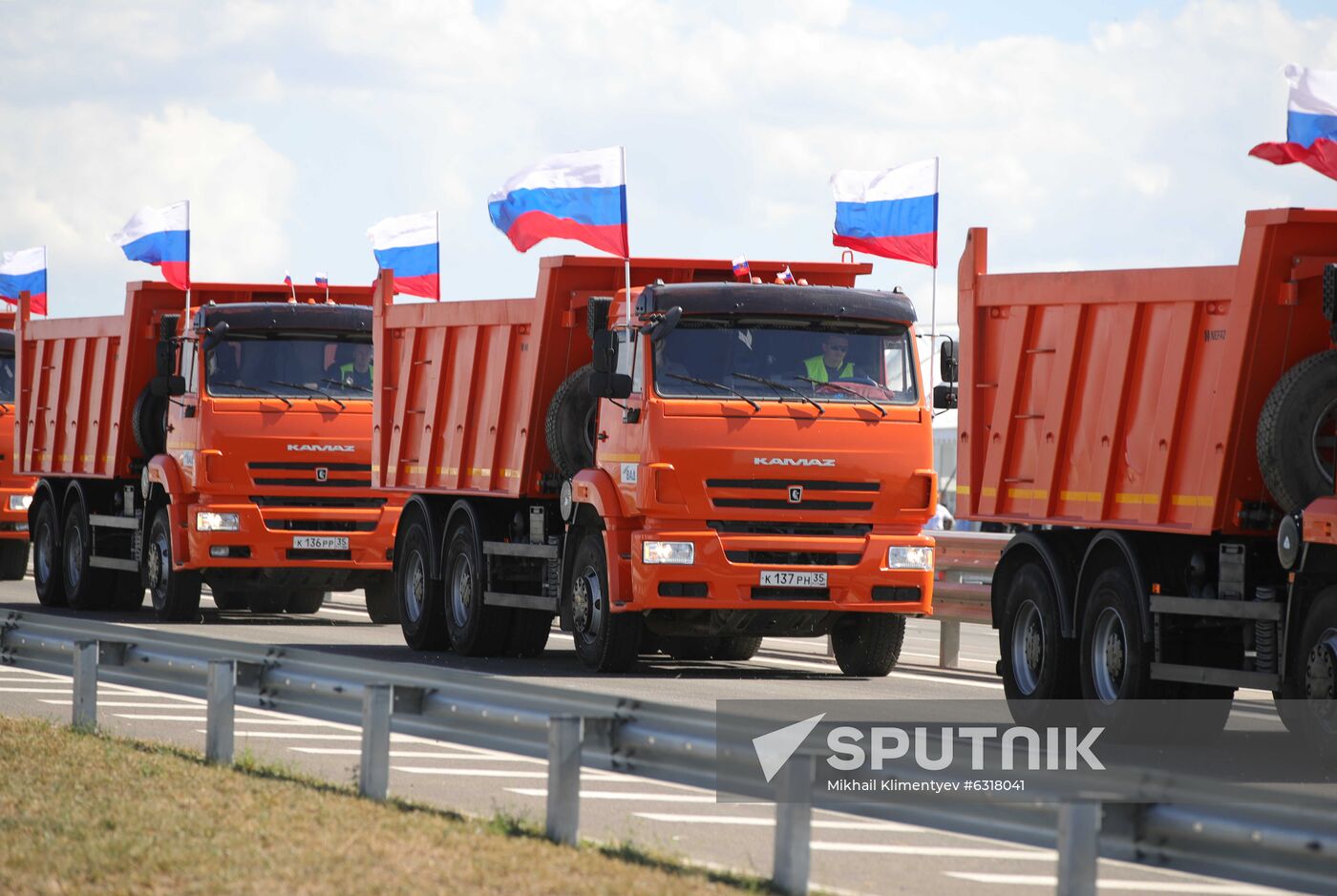 Russia Putin Crimea Tavrida Highway