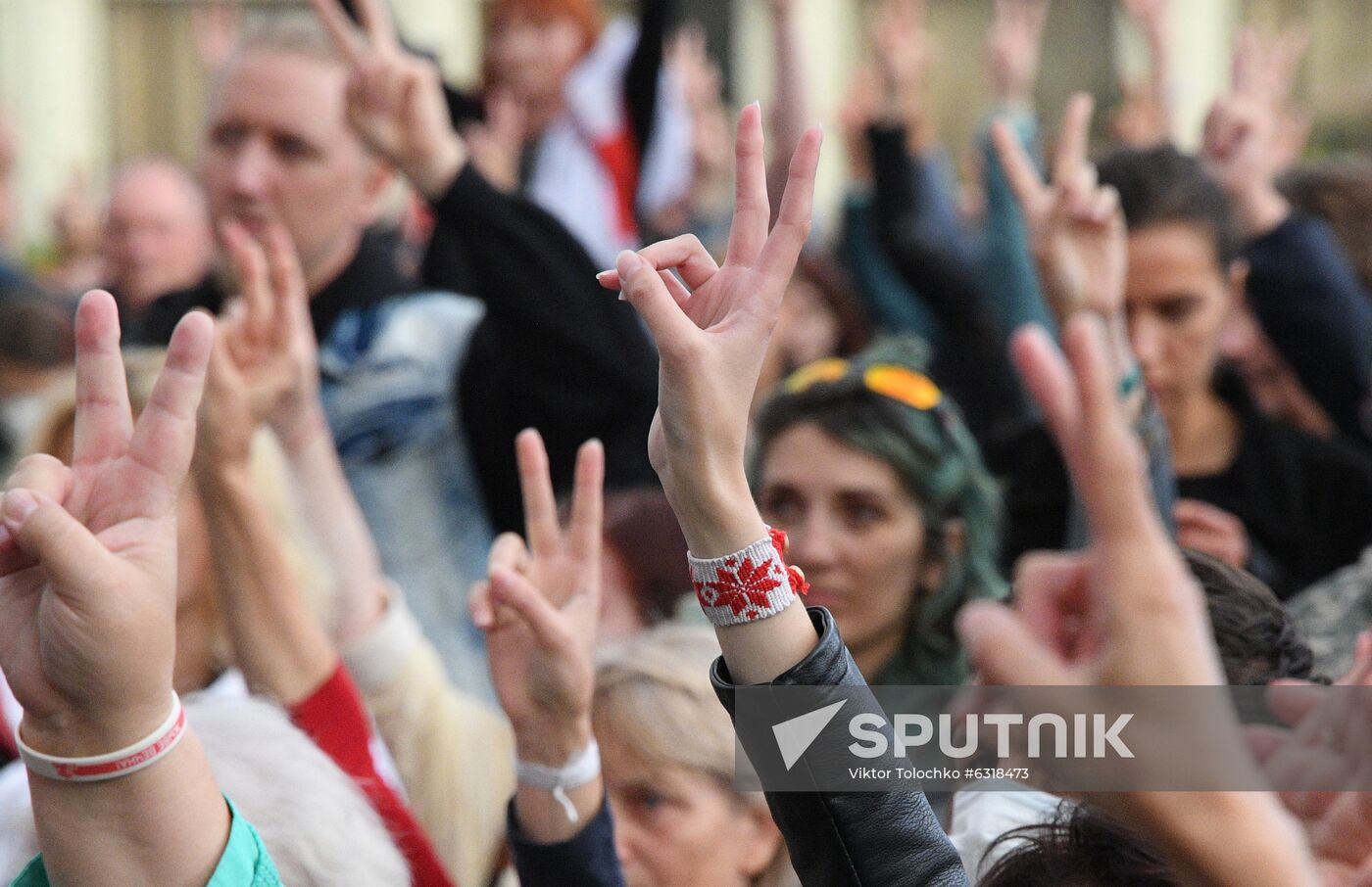 Belarus Presidential Election Protest 