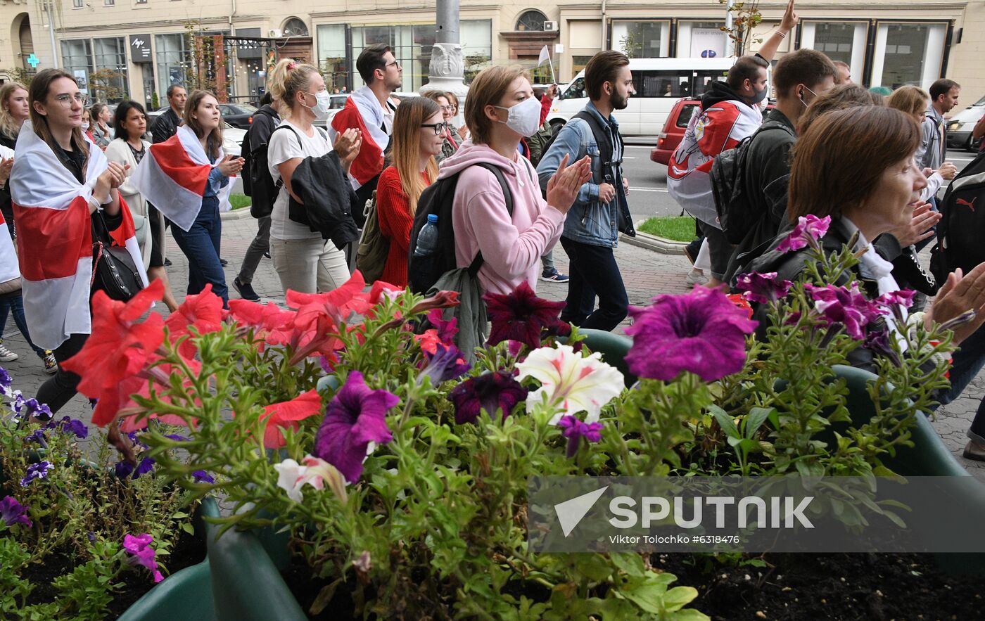 Belarus Presidential Election Protest 