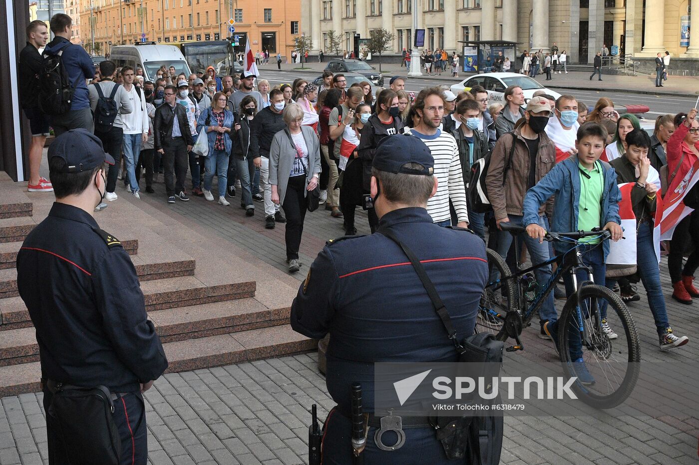 Belarus Presidential Election Protest 