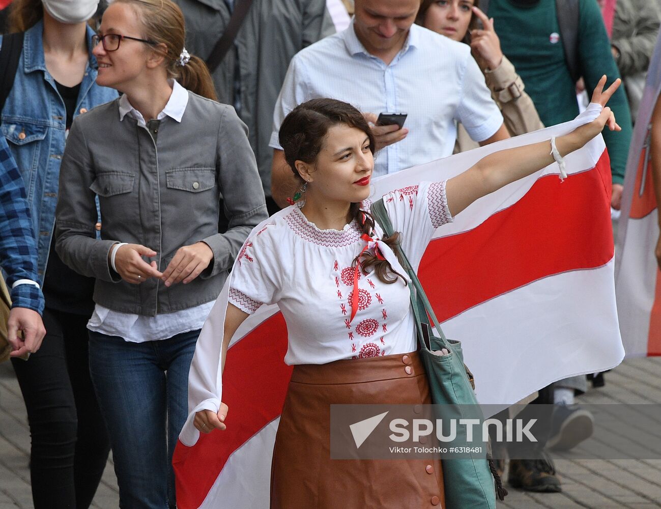 Belarus Presidential Election Protest 