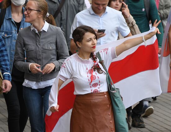 Belarus Presidential Election Protest 