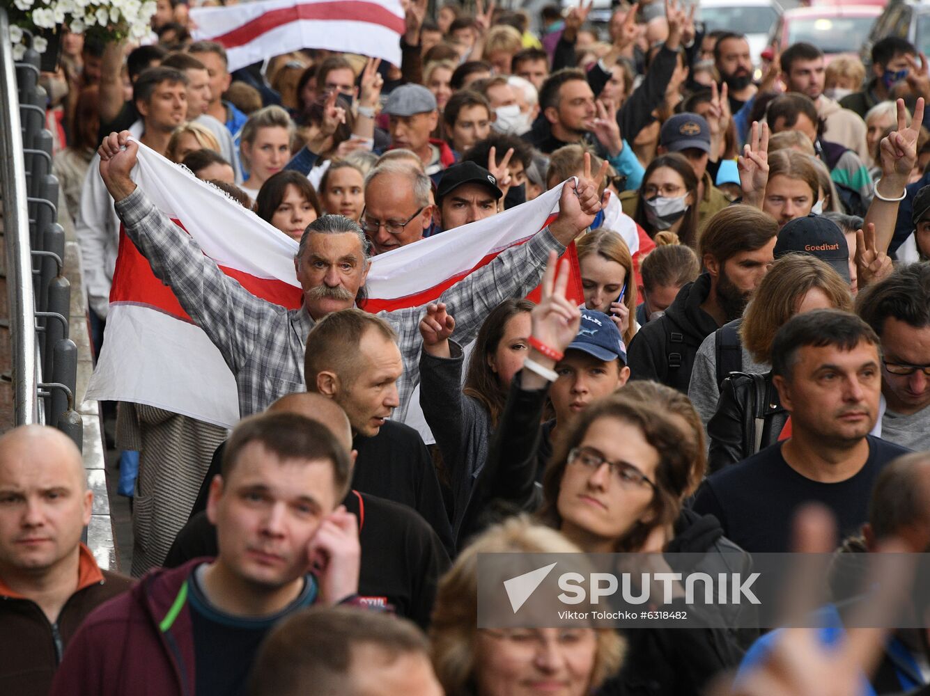 Belarus Presidential Election Protest 