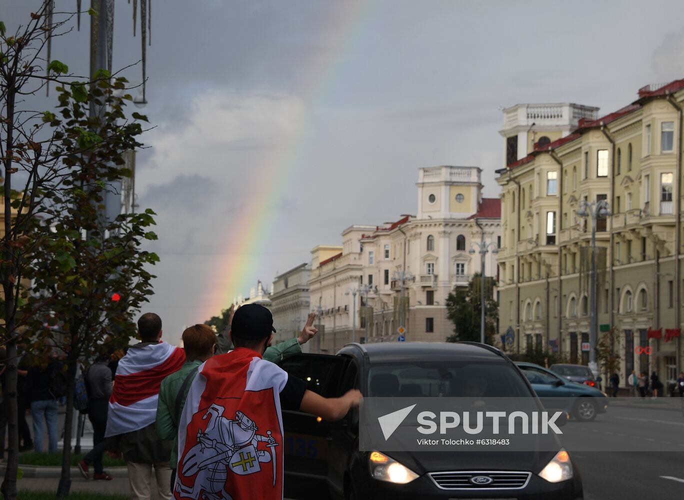 Belarus Presidential Election Protest 