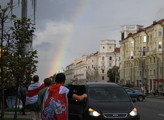 Belarus Presidential Election Protest 