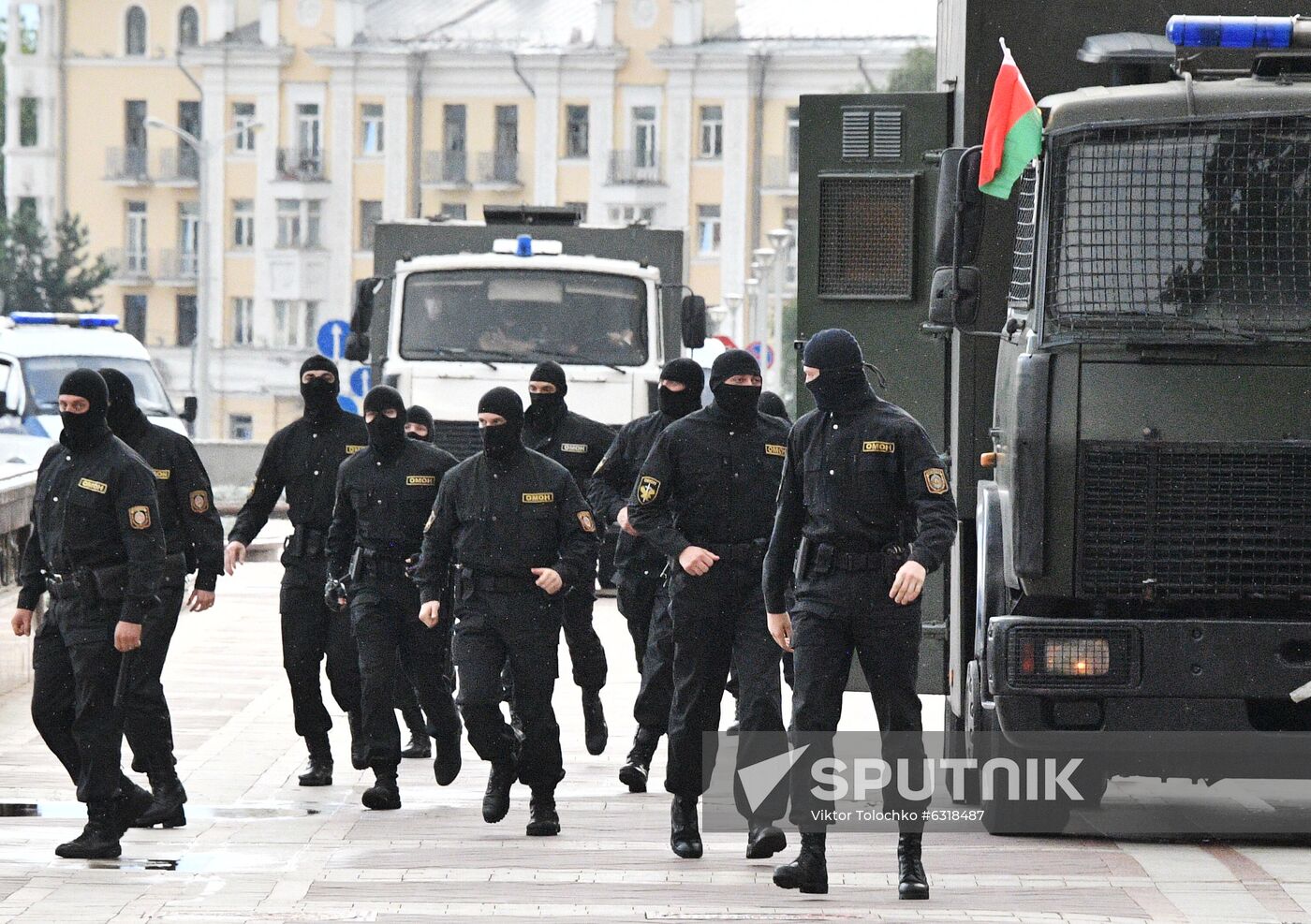 Belarus Presidential Election Protest 