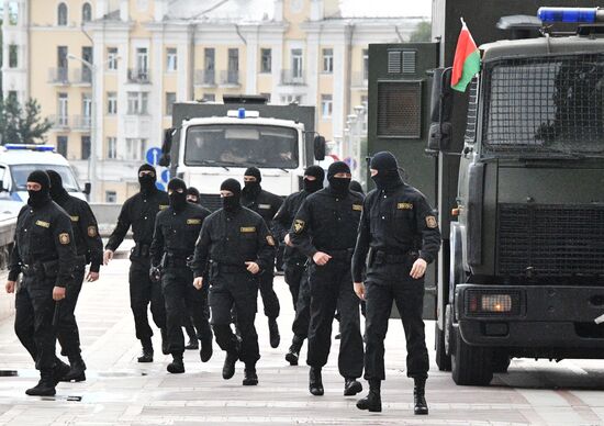 Belarus Presidential Election Protest 