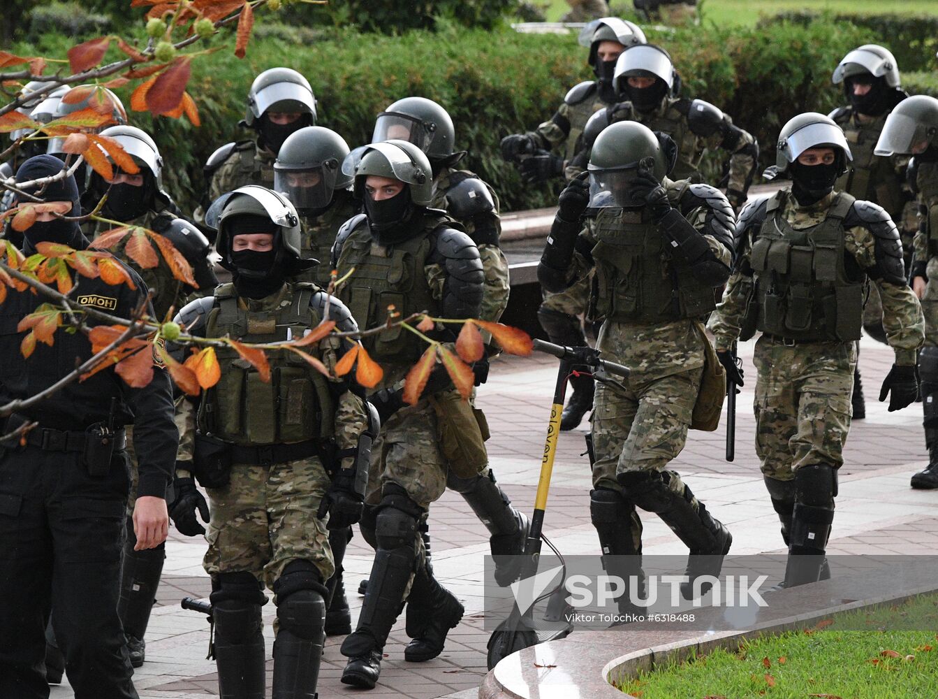 Belarus Presidential Election Protest 