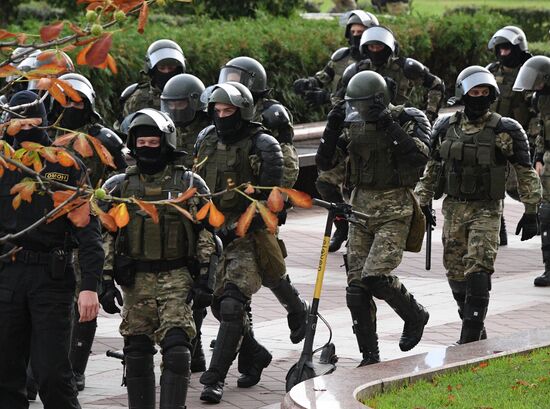 Belarus Presidential Election Protest 