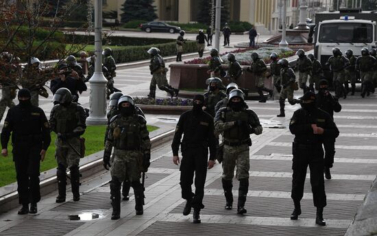 Belarus Presidential Election Protest 