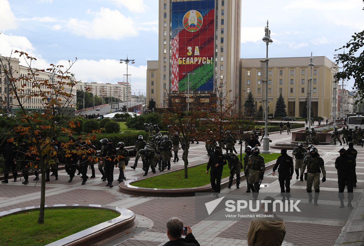 Belarus Presidential Election Protest 