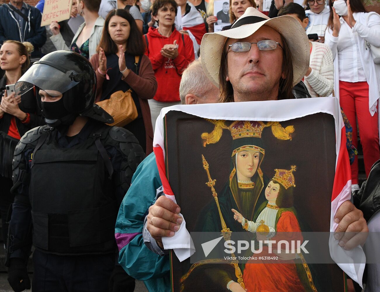 Belarus Presidential Election Protest 