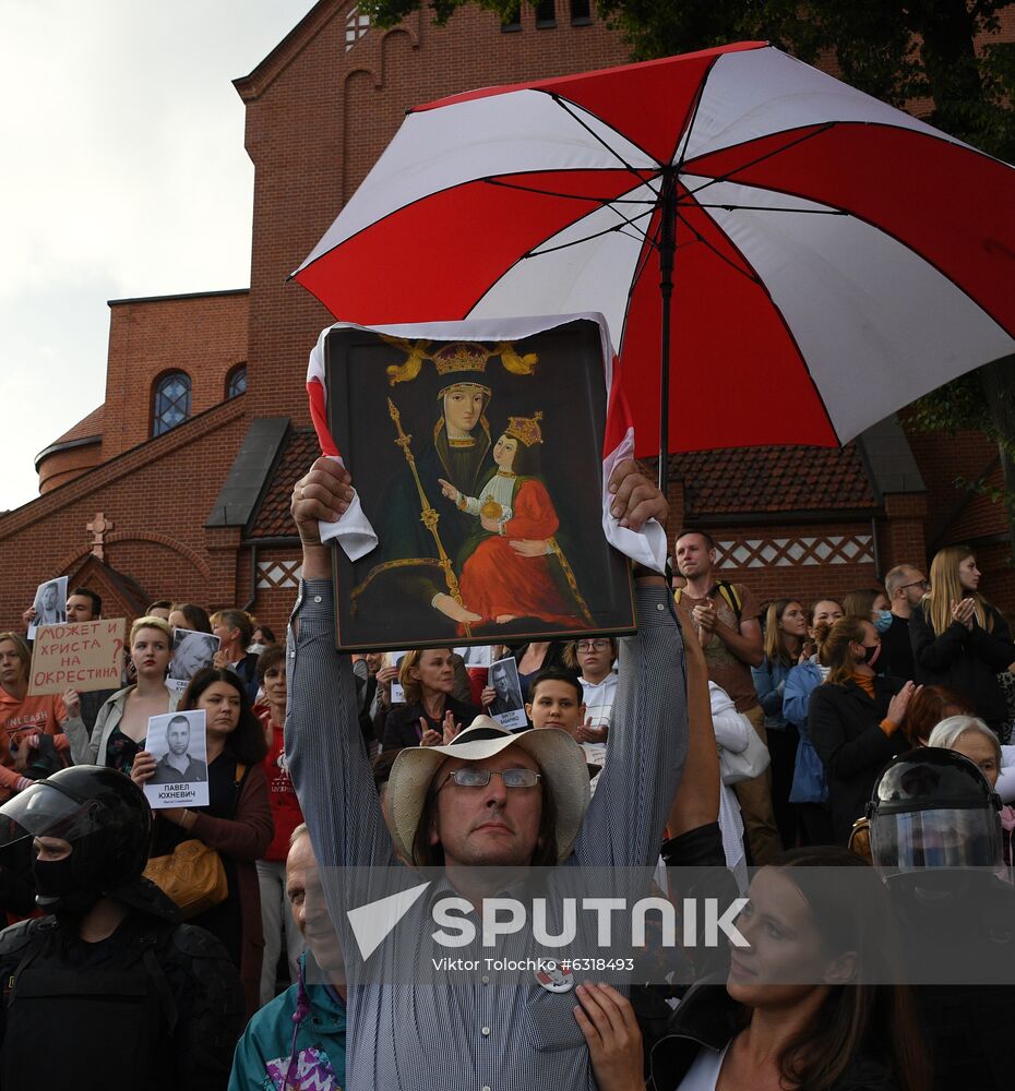 Belarus Presidential Election Protest 