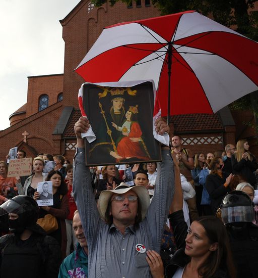 Belarus Presidential Election Protest 