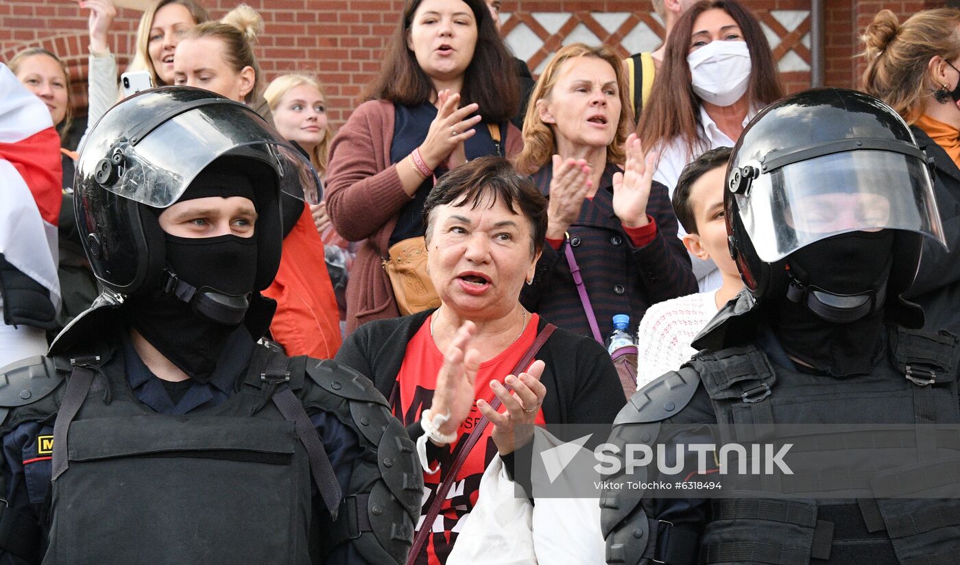 Belarus Presidential Election Protest 