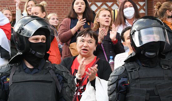 Belarus Presidential Election Protest 