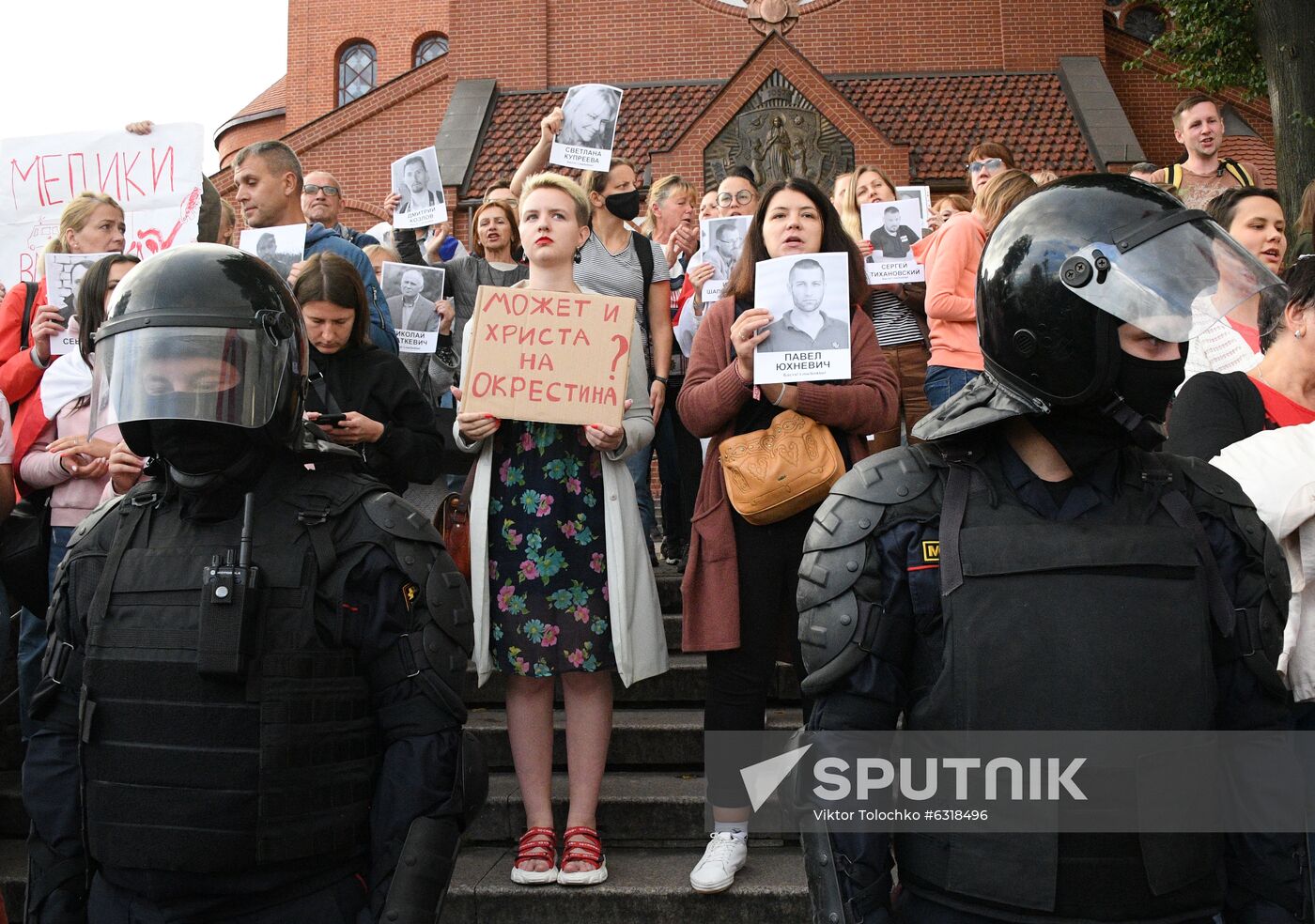 Belarus Presidential Election Protest 