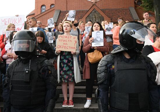 Belarus Presidential Election Protest 