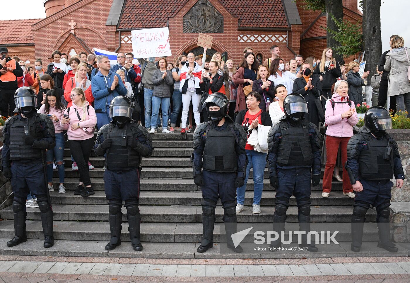 Belarus Presidential Election Protest 