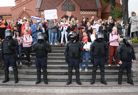 Belarus Presidential Election Protest 