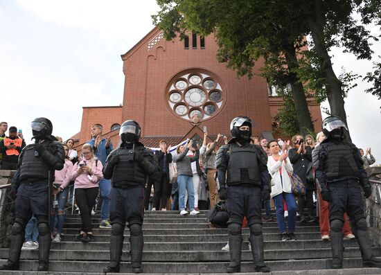 Belarus Presidential Election Protest 