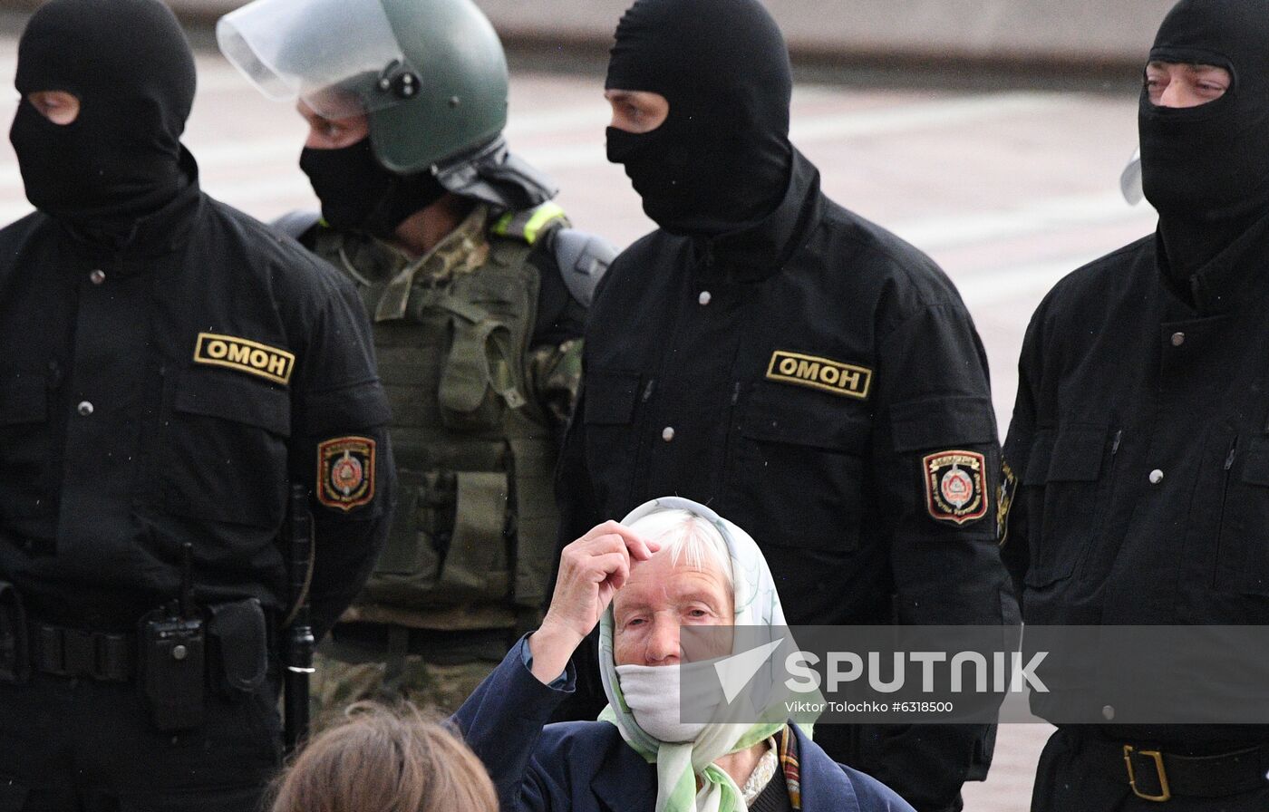 Belarus Presidential Election Protest 