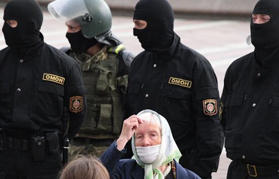 Belarus Presidential Election Protest 