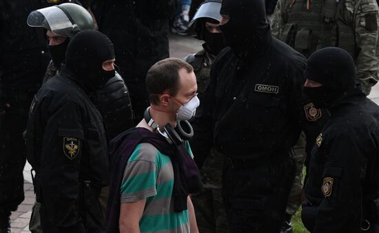 Belarus Presidential Election Protest 