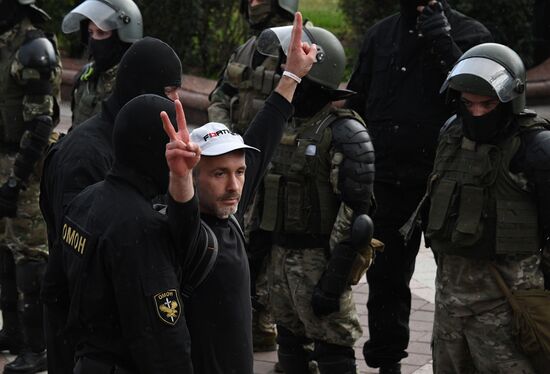 Belarus Presidential Election Protest 