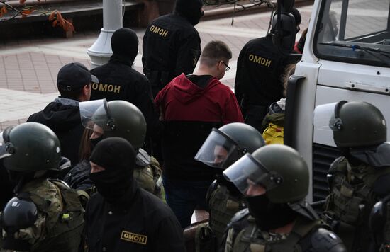 Belarus Presidential Election Protest 