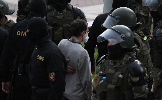 Belarus Presidential Election Protest 