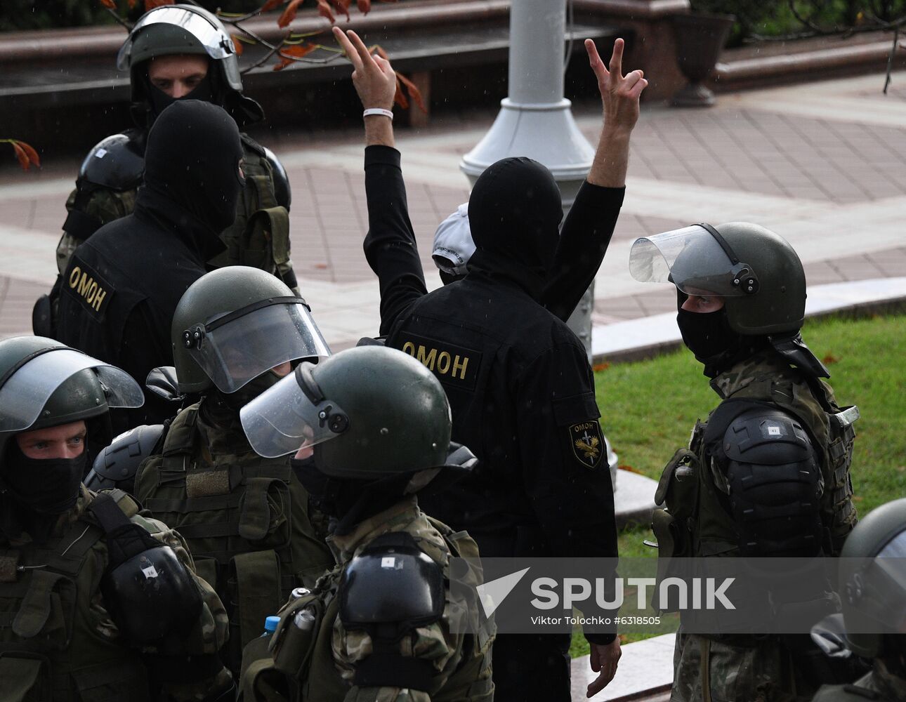Belarus Presidential Election Protest 
