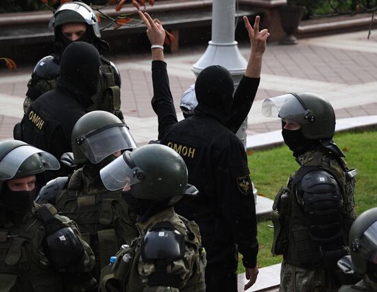 Belarus Presidential Election Protest 