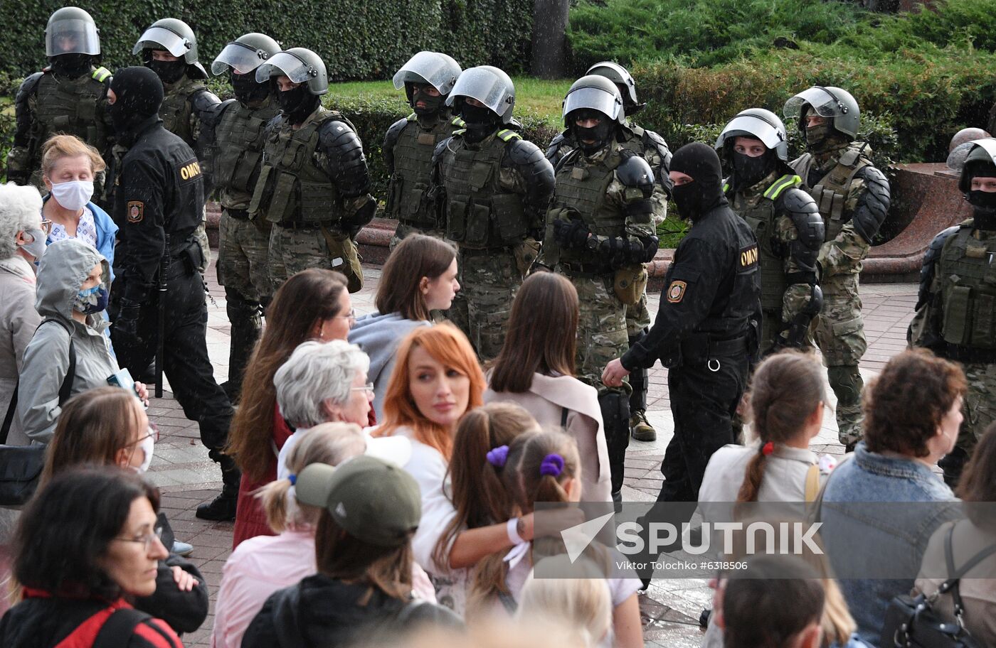 Belarus Presidential Election Protest 