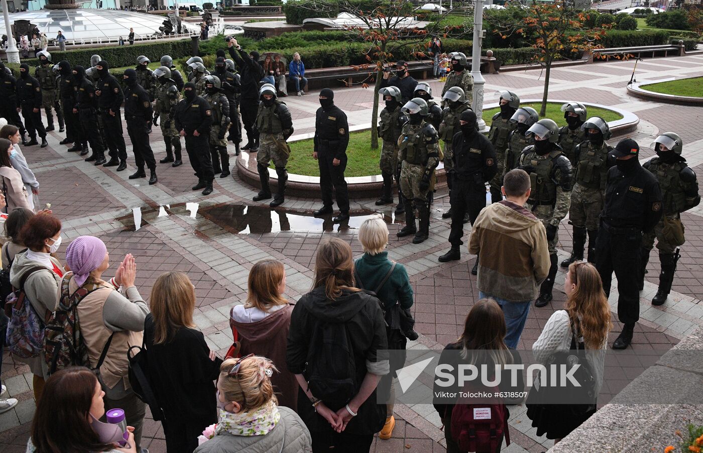 Belarus Presidential Election Protest 