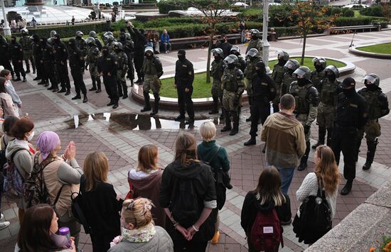 Belarus Presidential Election Protest 