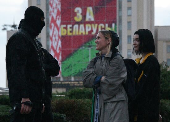 Belarus Presidential Election Protest 
