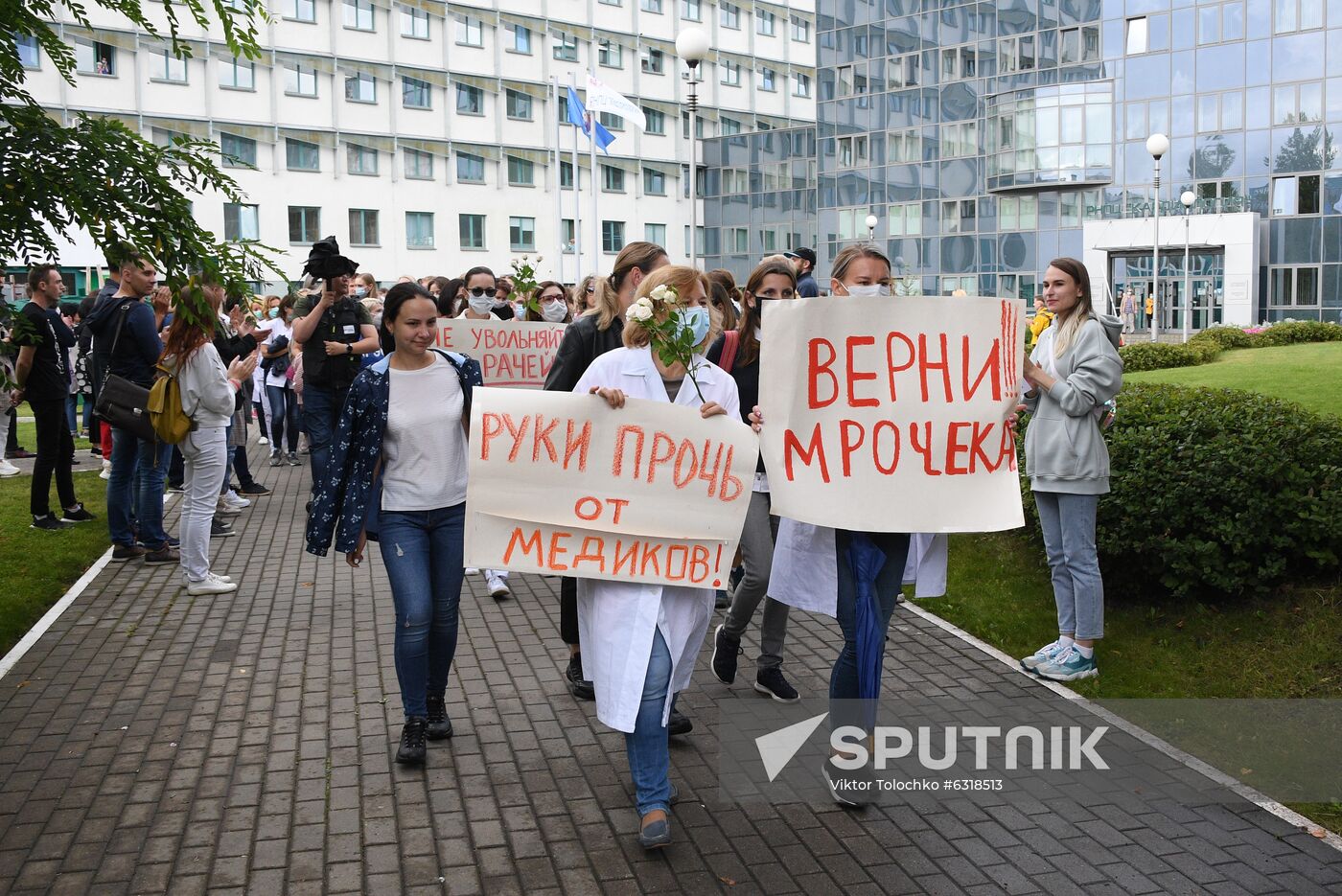 Belarus Presidential Election Protest 