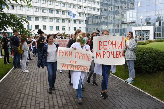 Belarus Presidential Election Protest 