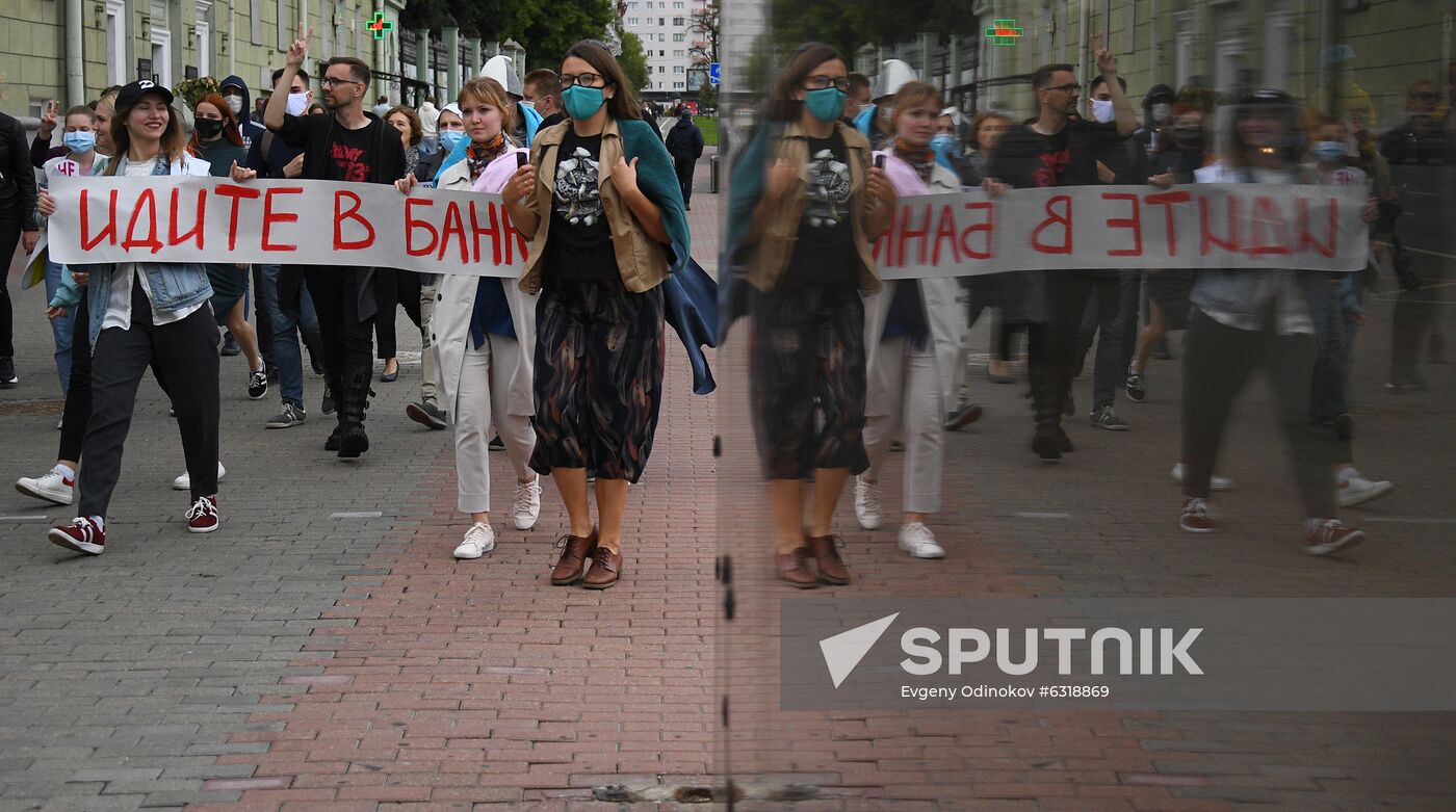 Belarus Presidential Election Protest