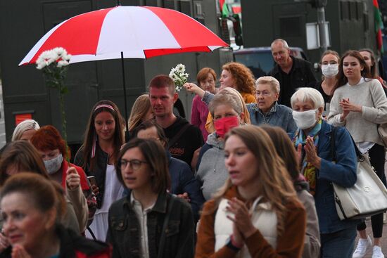 Belarus Presidential Election Protest