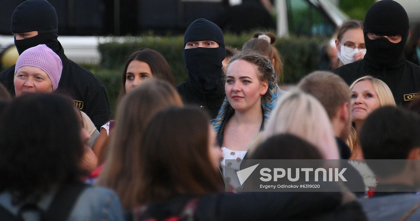 Belarus Presidential Election Protest