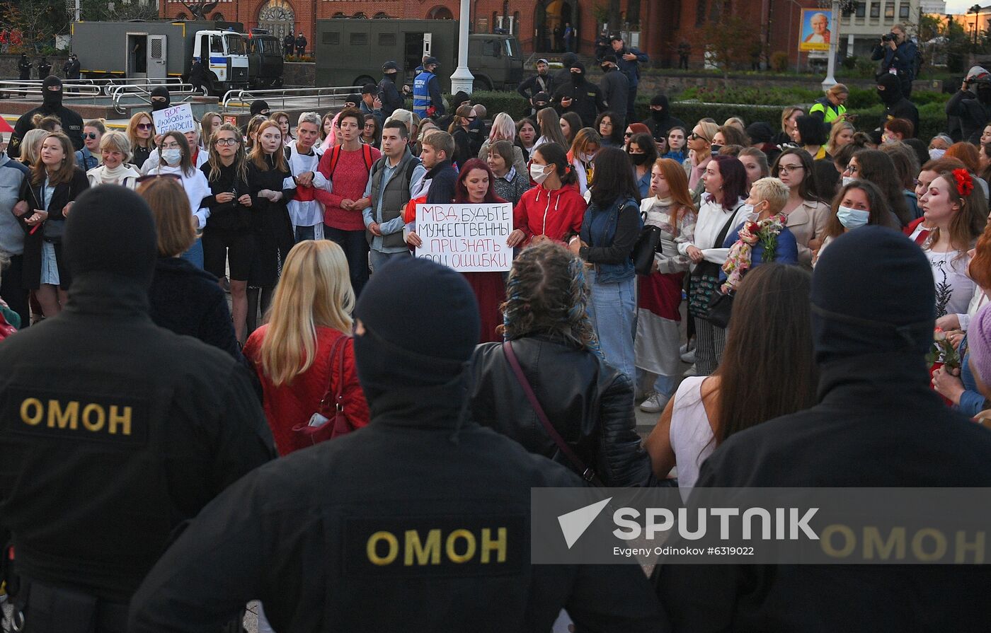 Belarus Presidential Election Protest