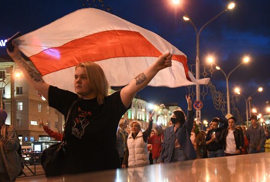 Belarus Presidential Election Protest