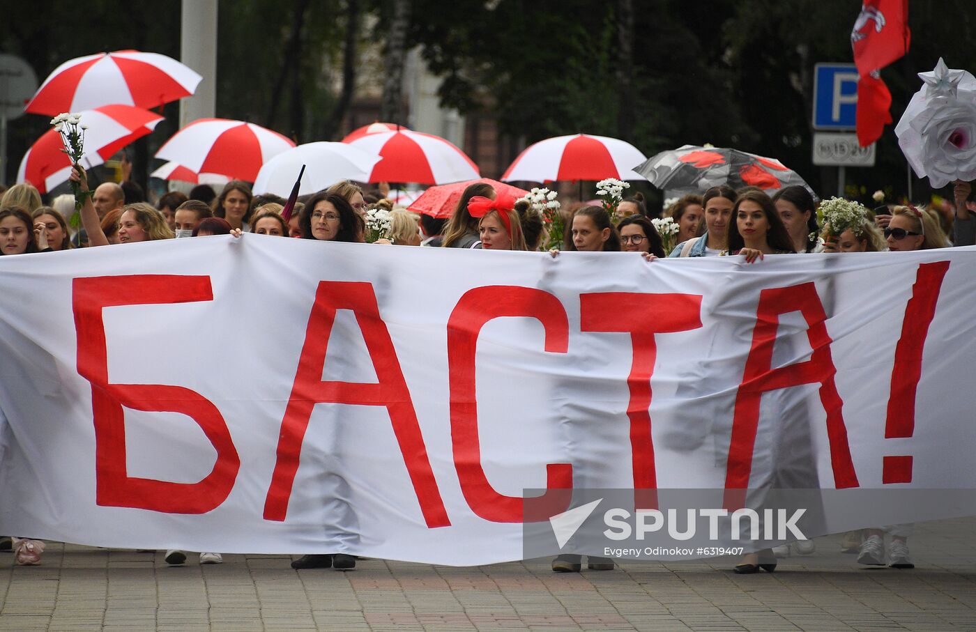 Belarus Presidential Election Protest